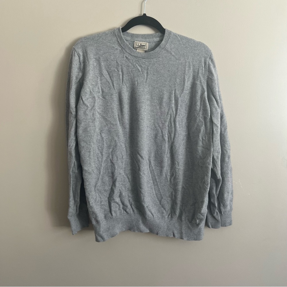 LL.Bean Cotton Cashmere Crewneck